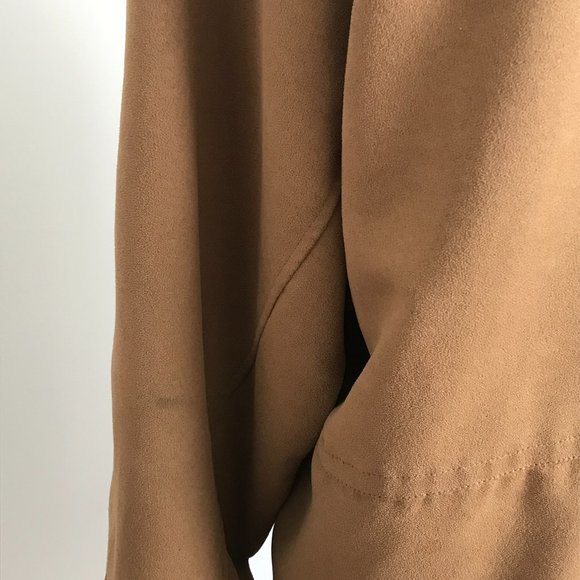 Massimo Moda Collezione Tan Zipped Jacket/Coat - Picture 10 of 13